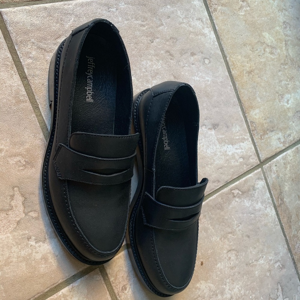 Jeffery Campbell- brand new leather shoes